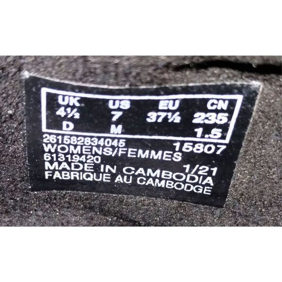 Women's Clarks Pure Block Black Leather Embellished Block Heel Loafers (Size 7) - Picture 6 of 8